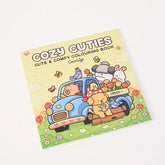 Cozy Cuties: Cute & Comfy Coloring Book for Adults and Kids by Coco Wyo Simple Water Art